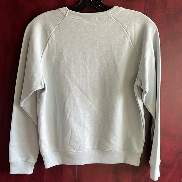 NWT Women’s Maison Kitsuné sweatshirt / Small / Powder blue - Picture 2 of 9